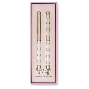 1 LEFT🎉NWT Kate Spade Spade Flower Pen and Pencil Set